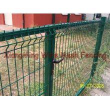 Puertas de la cerca del marco de acero y cercas, enrejado y puertas